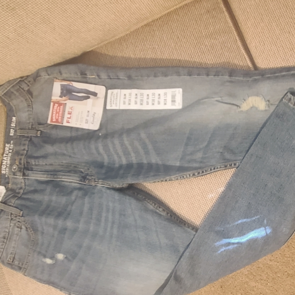 Mens Levi's light wash